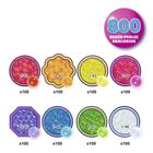 Aquabeads, neonowe koraliki wodne, zestaw uzupełniający, 800 elementów, 35143