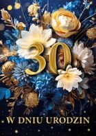 Armin Style, karnet B6 z kopertą, urodziny 30