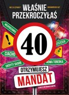 Armin Style, karnet B6 z kopertą, urodziny 40