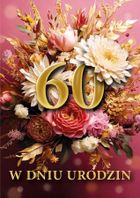 Armin Style, karnet B6 z kopertą, urodziny 60