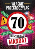 Armin Style, karnet B6 z kopertą, urodziny 70