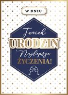Armin Style, karnet B6 z kopertą, urodziny