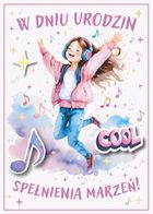 Armin Style, karnet B6 z kopertą, urodziny