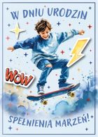 Armin Style, karnet B6 z kopertą, urodziny