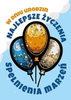 Armin Style, karnet B6 z kopertą, urodziny, konfetti