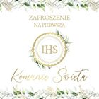 Armin Style, zaproszenie, komunia, 10 szt.