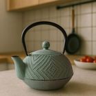 Aromelio, Kamin, czajnik żeliwny z zaparzaczem, 900 ml