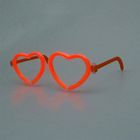 Arpex, okulary imprezowe, świecące w ciemności, serce