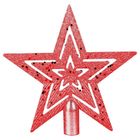 Arpex, szpic choinkowy, gwiazda, czerwona