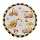 Arpex, talerz papierowy, Plac Budowy, 8 szt.