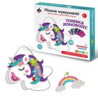 Askato, Genialny dzieciak, torebka jednorożec, filcowe wyszywanki