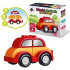 Askato, Klocki Małych Geniuszy, Autko, 6 elementów