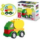 Askato, Klocki Małych Geniuszy, Autko, 6 elementów