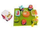 Askato, mini club Montessori, zestaw z pojazdem