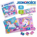 Askato, puzzle magnetyczne, jednorożec, 20 elementów