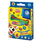 Astra, Astrino, farby w sztyfcie okrągłe jumbo, 6 kolorów