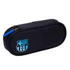 Astra, FC Barcelona, piórnik, owalny, black