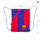 Astra, FC Barcelona, worek sportowy, niebieski