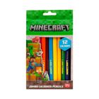 Astra, Minecraft, kredki ołówkowe trójkątne, 12 kolorów