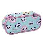 Astrabag, piórnik, owalny, Minty Pandas