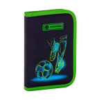 Astrabag, piórnik rozkładany, pojedynczy, z wyposażeniem, Football Motion