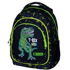 Astrabag, plecak szkolny, 3-komorowy, T-Rex Neon