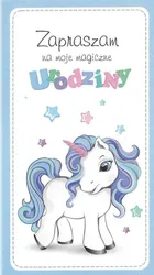 Astro Atelier, zaproszenie, urodziny dziecięce, 10 szt.