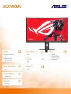 Asus, ROG, monitor, 27", XG27WCMS, FHD, 280Hz, HDMI