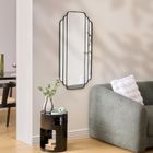 Atmosphera, Benedita, lustro wiszące, duże, art deco, metalowa rama, 50,5-100,3 cm