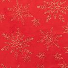 Atmosphera, bieżnik na stół, ze złotym wzorem, czerwony, 28-300 cm