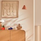 Atmosphera, Conia, nowoczesna lampa wisząca, rożek, średnica 17 cm