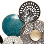 Atmosphera, dekoracja ścienna z metalu, Lison, 135-67 cm