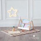 Atmosphera for kids, mini regał na książki, drewno