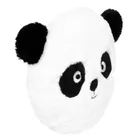 Atmosphera for kids, okrągła poduszka panda z uszami, Ø 27 cm