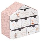 Atmosphera for kids, pudełko wspomnień, Memory Box, domek, 20,3-9-19 cm