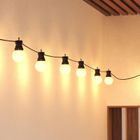 Atmosphera, girlanda solarna LED, Soa, 10 żarówek, 8 m