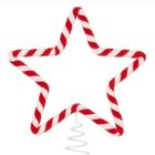 Atmosphera, gwiazda na czubek choinki, 19 cm