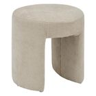 Atmosphera, Jin, pufa tapicerowana łuk, 38 cm