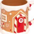 Atmosphera, kubek świąteczny, dom z piernika, 500 ml