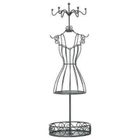 Atmosphera, metalowy stojak na biżuterię, manekin, 36 cm