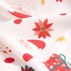 Atmosphera, plamoodporny obrus, z motywem świątecznym, 180 cm