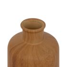 Atmosphera, wazon ceramiczny, Sao, efekt drewna, 17,5 cm