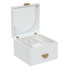 Atmosphera, Wild Romance, szkatułka na biżuterię z lusterkiem, 20-19,5-13,5 cm