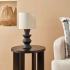 Atmosphera, Yulia, lampa stołowa z ceramiczną podstawą, 40 cm