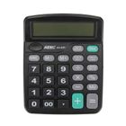 Axel, kalkulator biurowy, czarny, 12 cyfrowy wyświetlacz