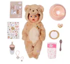 Baby Born, Emma w stroju niedźwiadka, lalka bobas, 43 cm
