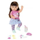 Baby Born, Siostrzyczka, lalka interaktywna, brunetka, 43 cm