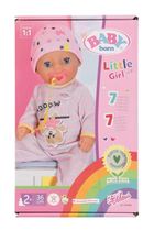 Baby Born, Soft Touch Little Girl, lalka interaktywna, akcesoria, 36 cm