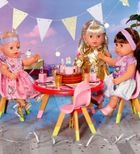 Baby Born, stół urodzinowy z krzesłami dla lalki