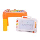 Baby Mix, stolik edukacyjny, wielofunkcyjny, tablica, znikopis, 3w1